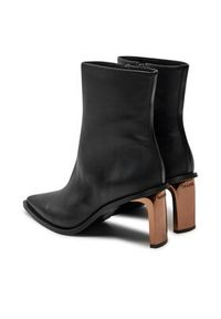 Calvin Klein Botki Ankle Boot 70 Lth HW0HW02092 Czarny. Kolor: czarny. Materiał: skóra #3