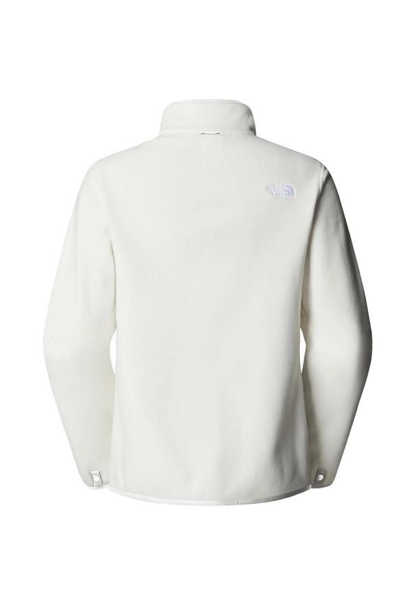 The North Face - Polar turystyczny damski W Glacier Fleece Jackets. Kolor: biały. Materiał: poliester