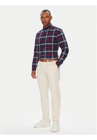 TOMMY HILFIGER - Tommy Hilfiger Koszula Herit Oxford MW0MW39681 Granatowy Regular Fit. Kolor: niebieski. Materiał: bawełna #5