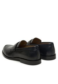 Calvin Klein Półbuty Ess Rubber Band Loafer Lth HM0HM01923 Czarny. Kolor: czarny. Materiał: skóra