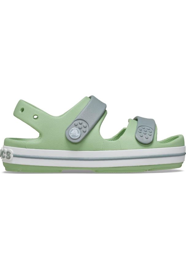 Sandały dla dzieci Crocs Crocband Cruiser. Kolor: biały, zielony, wielokolorowy