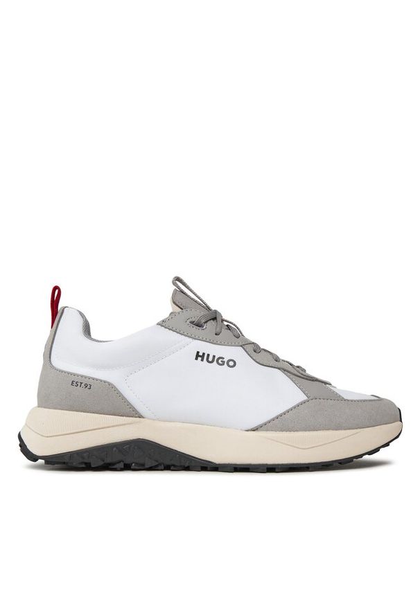 Sneakersy Hugo. Kolor: biały