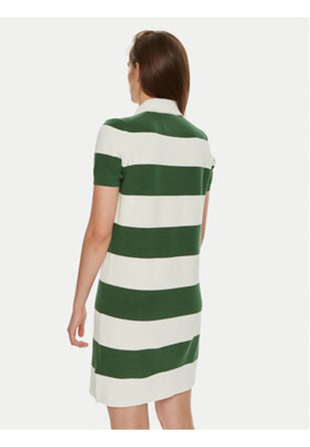 Lacoste Sukienka codzienna EF6919 Kolorowy Slim Fit. Okazja: na co dzień. Materiał: bawełna. Wzór: kolorowy. Typ sukienki: proste. Styl: casual