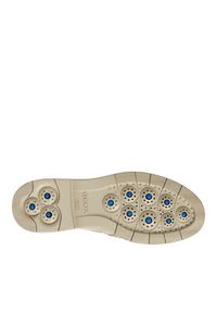Geox Loafersy D Spherica Ec1 B D65DKB 00022 C5004 Beżowy. Kolor: beżowy. Materiał: skóra, zamsz #6