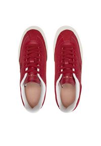 TOMMY HILFIGER - Tommy Hilfiger Sneakersy Th Heritage Court Sneaker Sde FW0FW08037 Czerwony. Kolor: czerwony
