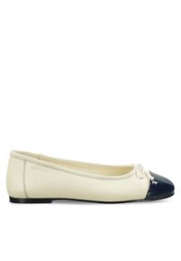 GANT - Gant Baleriny 30511856 Écru. Materiał: skóra