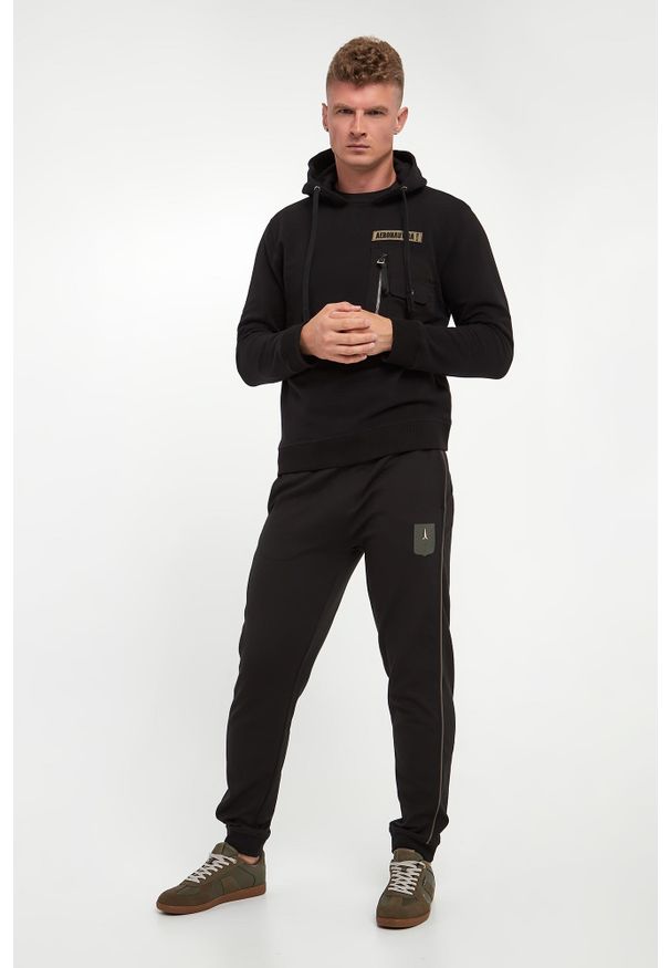 Aeronautica Militare - Bluza męska z kapturem AERONAUTICA MILITARE. Typ kołnierza: kaptur