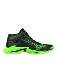 Buty halowe Mizuno Wave Lightning Elite Mid. Kolor: czarny. Model: Mizuno Wave. Sport: siatkówka #1