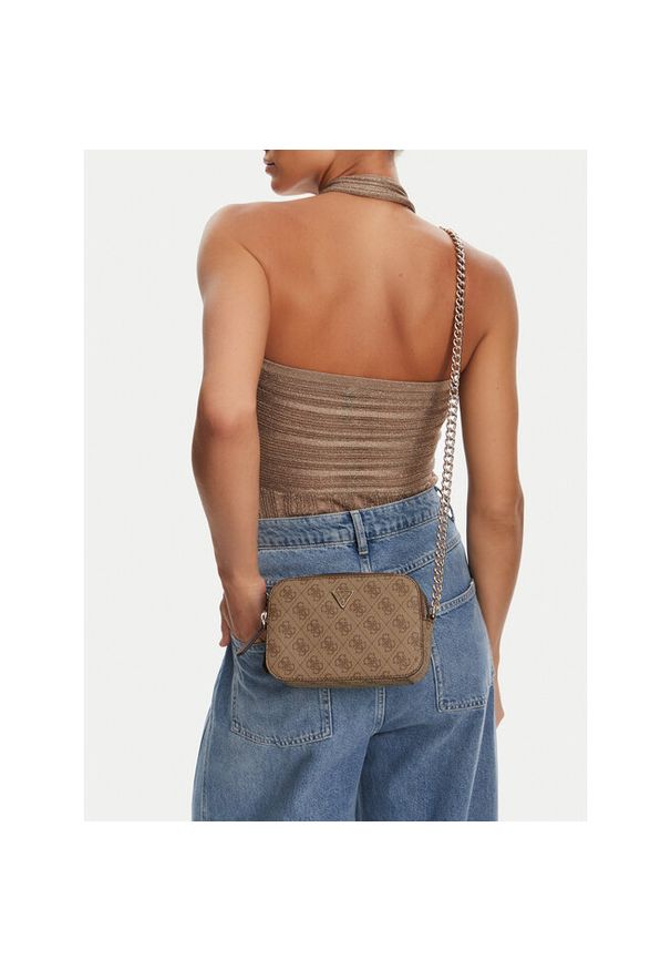 Torebka Guess. Kolor: brązowy