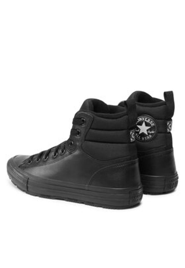 Converse Trampki Chuck Taylor All Star Berkshire Boot Hi 171447C Czarny. Kolor: czarny. Materiał: skóra
