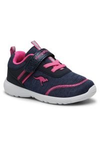 Sneakersy KangaRoos Ky-Vhummy Ev 02078 000 4294 Dk Navy/Fandango Pink 1. Kolor: niebieski. Materiał: materiał