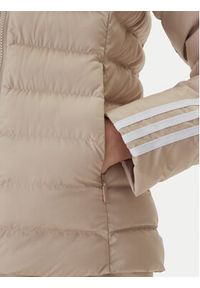 Adidas - adidas Kurtka przejściowa adicolor JX2940 Beżowy Slim Fit. Kolor: beżowy. Materiał: syntetyk #4