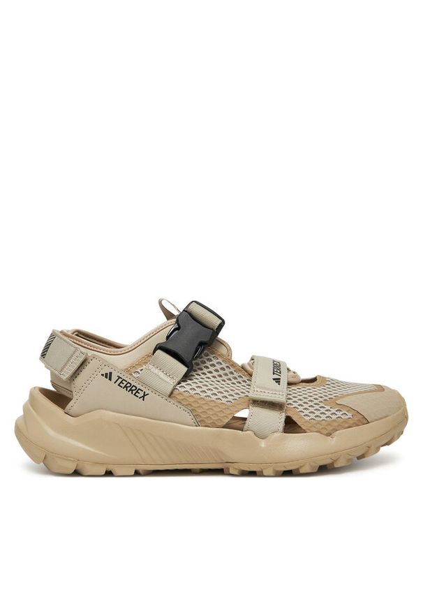 Adidas - Sandały adidas. Kolor: beżowy
