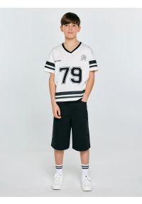 Big-Star - Szorty chłopięce czarne Daegir 906. Okazja: na co dzień. Kolor: czarny. Materiał: jeans, tkanina. Długość: długie. Styl: casual, klasyczny, elegancki #4