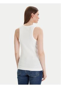 JOOP! Jeans Top 30046103 Biały Slim Fit. Kolor: biały. Materiał: bawełna #2