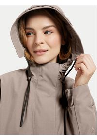 Didriksons Parka Astrid 505628 Beżowy Relaxed Fit. Kolor: beżowy. Materiał: syntetyk #5