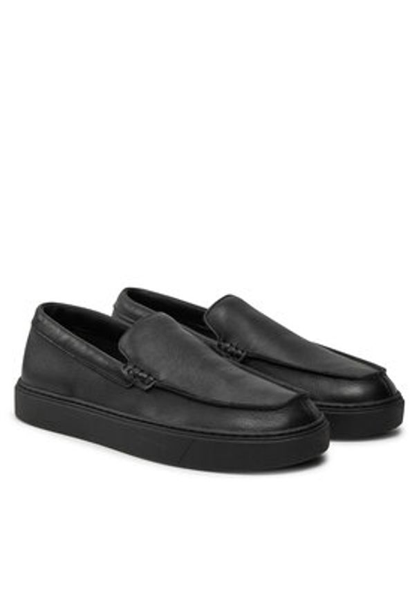 Calvin Klein Półbuty Moccasin Lth HM0HM01793 Czarny. Kolor: czarny. Materiał: skóra