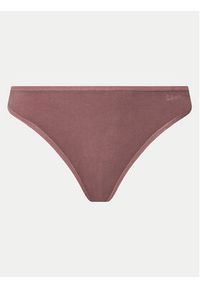 Calvin Klein Underwear Komplet 5 par stringów Thong 5Pk 000QD5250E Kolorowy. Materiał: bawełna. Wzór: kolorowy #5