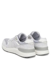 New Balance Sneakersy WW880BA7 Szary. Kolor: szary. Materiał: zamsz, skóra