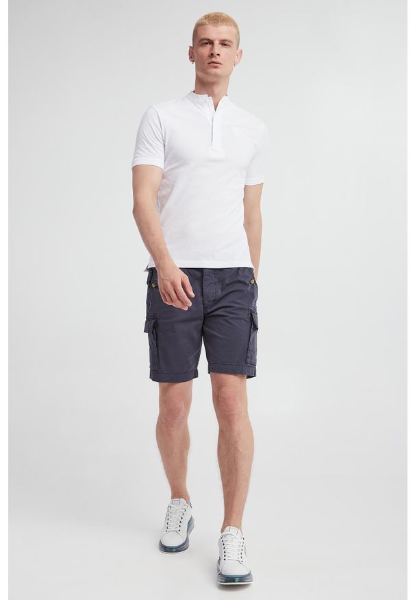 Blauer - Polo męskie BLAUER. Typ kołnierza: polo