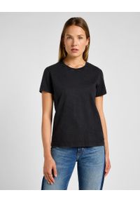 Lee - DAMSKA KOSZULKA LEE PERFECT TEE UNIONALL BLACK 112355164 #1