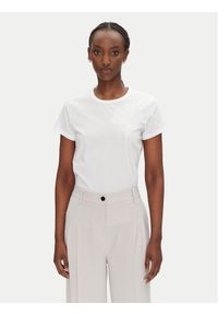 BOSS T-Shirt Eventsa7 50537598 Biały Regular Fit. Kolor: biały. Materiał: bawełna