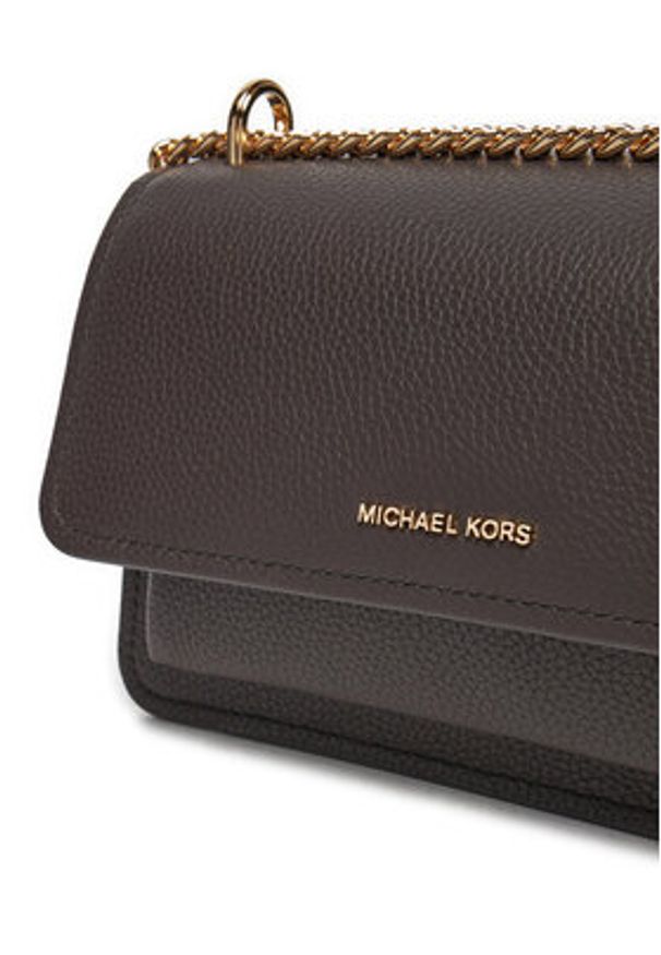 MICHAEL Michael Kors Torebka 30T4GC7L3T Brązowy. Kolor: brązowy. Materiał: skórzane
