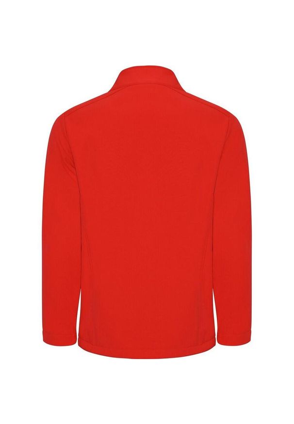 ROLY - Męska Kurtka Soft Shell Nebraska. Kolor: czerwony. Sport: turystyka piesza