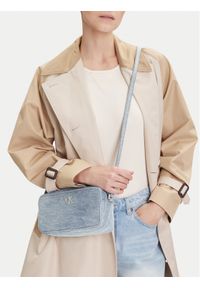 Calvin Klein Torebka Denim Ew Double Zip Camera Bag LV04F3226G Błękitny. Kolor: niebieski #1