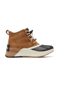 sorel - Śniegowce juniorskie Sorel Ona Classic Suede. Kolor: brązowy. Sezon: zima. Styl: sportowy