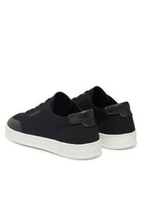 Calvin Klein Sneakersy Low Top Lace Up Knit HM0HM01726 Czarny. Kolor: czarny. Materiał: materiał #4