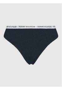 TOMMY HILFIGER - Tommy Hilfiger Komplet 3 par stringów UW0UW02829 Kolorowy. Materiał: bawełna. Wzór: kolorowy #6