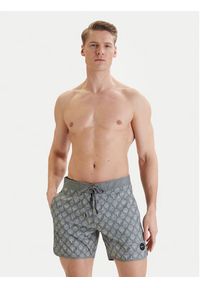 RVCA Szorty kąpielowe Freeport M1072RFT Szary Regular Fit. Kolor: szary. Materiał: bawełna #2