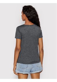 Roxy T-Shirt Chasing The Swell ERJZT05363 Szary Regular Fit. Kolor: szary. Materiał: syntetyk