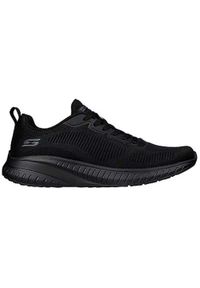 skechers - Buty damskie SKECHERS Bobs Squad Chaos Prism Bold. Kolor: czarny. Model: Skechers Sport. Sport: bieganie