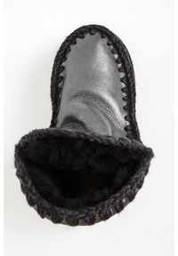 Mou - Śniegowce damskie skórzane Eskimo 18 MOU. Materiał: skóra #4