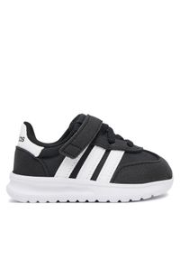 Adidas - adidas Sneakersy Run 70s 2.0 Shoes Kids JI2270 Czarny. Kolor: czarny. Materiał: materiał. Sport: bieganie