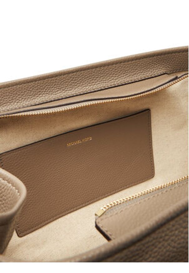 MICHAEL Michael Kors Torebka 30T5G1ZT7L Beżowy. Kolor: beżowy. Materiał: skórzane