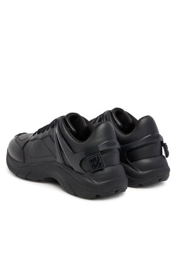 Hugo - HUGO Sneakersy GO2 50552503 Czarny. Kolor: czarny. Materiał: materiał