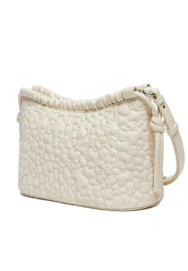 Tous - TOUS Torebka Puffy Bear 2002185301 Écru. Materiał: skórzane