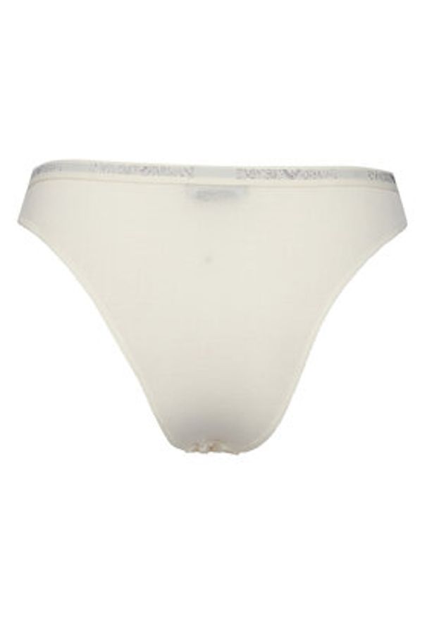 Emporio Armani Underwear Komplet fig brazylijskich EW000406 AF19024 M0082 Biały. Kolor: biały. Materiał: wiskoza