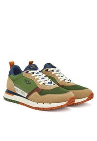 Aeronautica Militare Sneakersy 251SC283CT3544 Zielony. Kolor: zielony. Materiał: skóra, zamsz