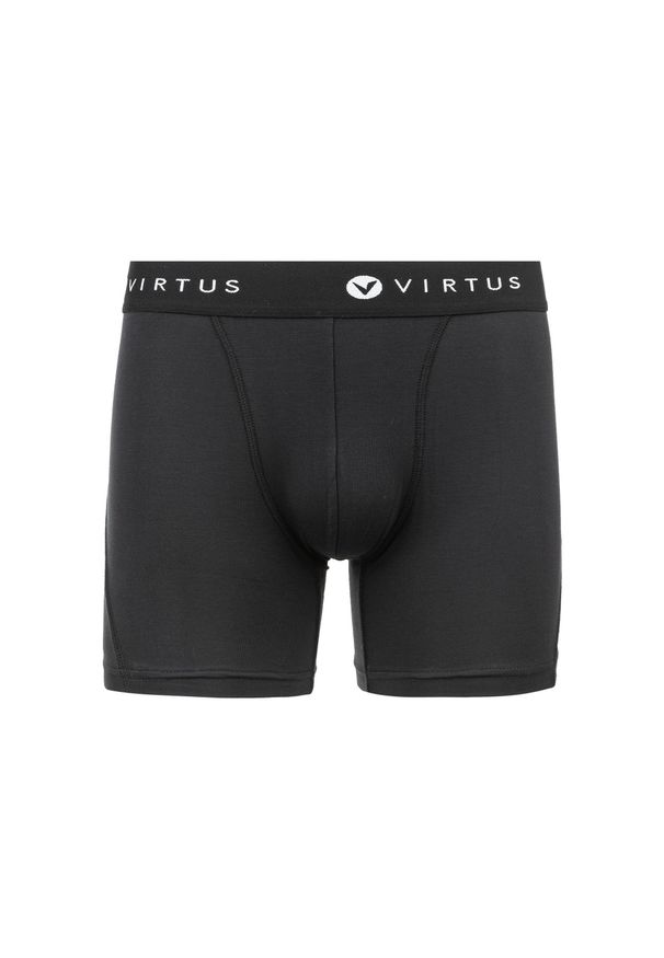 VIRTUS - Bokserki Virtus Tuch. Kolor: czarny. Sport: fitness