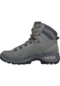 Buty trekkingowe damskie Lowa Renegade Evo Mid Gtx. Wysokość cholewki: za kostkę. Kolor: szary. Materiał: skóra. Szerokość cholewki: normalna