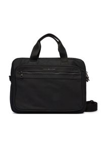 TOMMY HILFIGER - Tommy Hilfiger Torba na laptopa Th Repreve Computer Bag AM0AM14149 Czarny. Kolor: czarny. Materiał: materiał #1