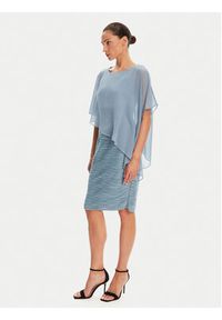 Swing Sukienka koktajlowa 50004700 Błękitny Regular Fit. Kolor: niebieski. Materiał: syntetyk. Styl: wizytowy #5