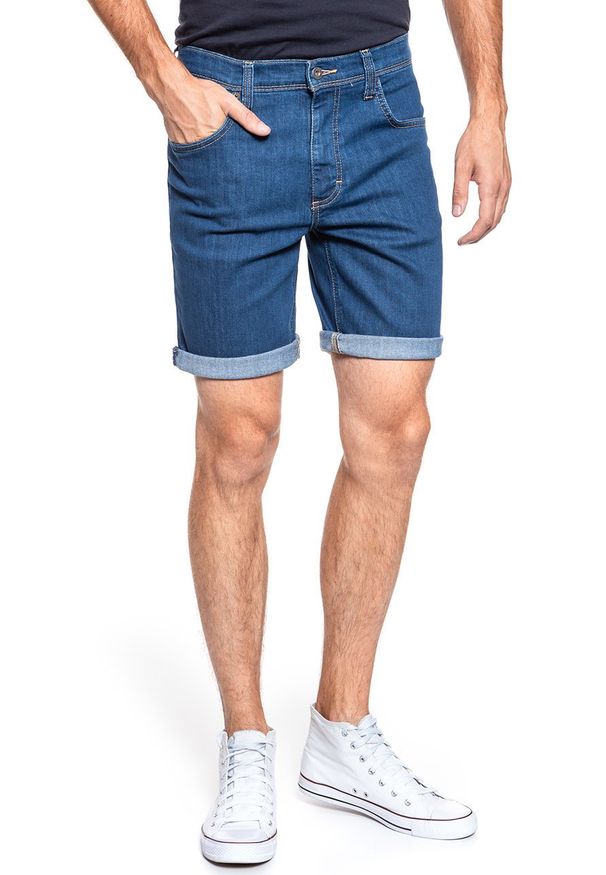 Mustang - SPODENKI MUSTANG Washington Shorts 1009588 5000 410. Materiał: jeans