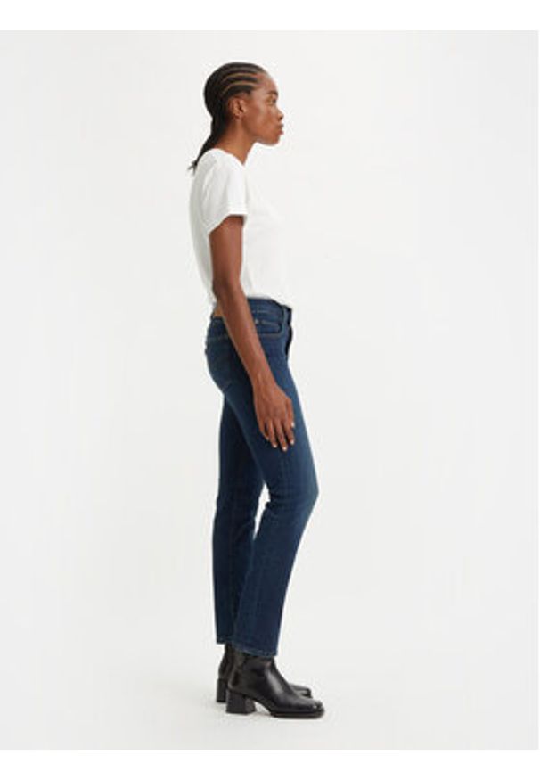 Levi's® Jeansy 724™ 188830208 Granatowy Straight Fit. Kolor: niebieski