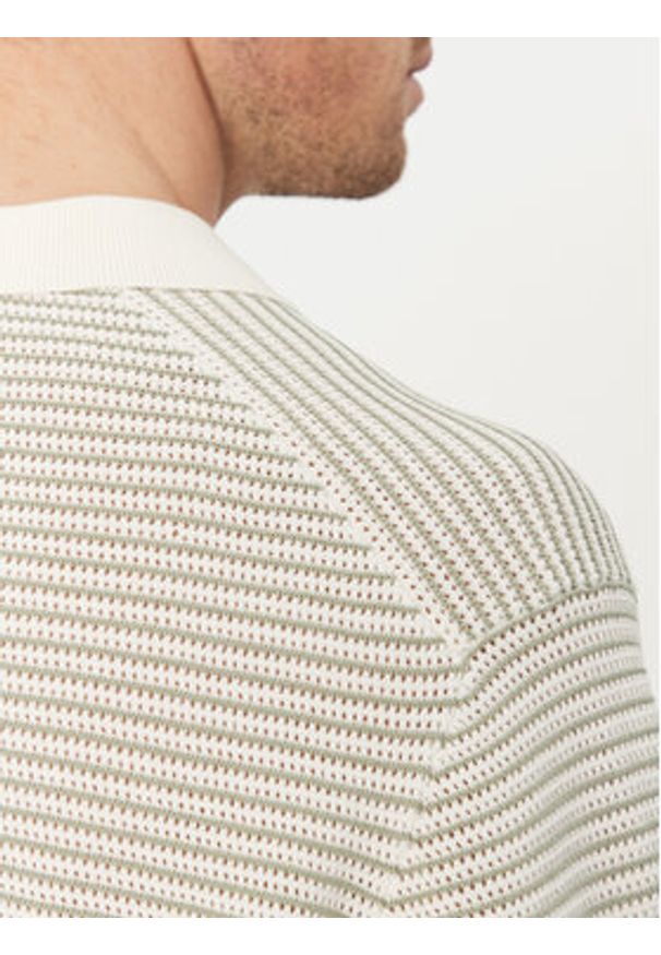 Only & Sons Polo Kian 22033457 Beżowy Relaxed Fit. Typ kołnierza: polo. Kolor: beżowy. Materiał: bawełna