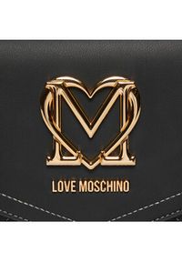 Love Moschino - LOVE MOSCHINO Torebka JC4230PP0HKG0000 Czarny. Kolor: czarny. Materiał: skórzane #5